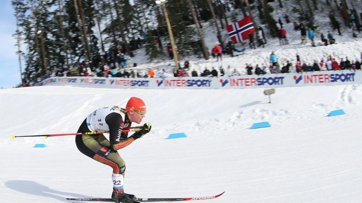 Victoria Carl bei Sprint-Qualifikation in Lahti Vierte