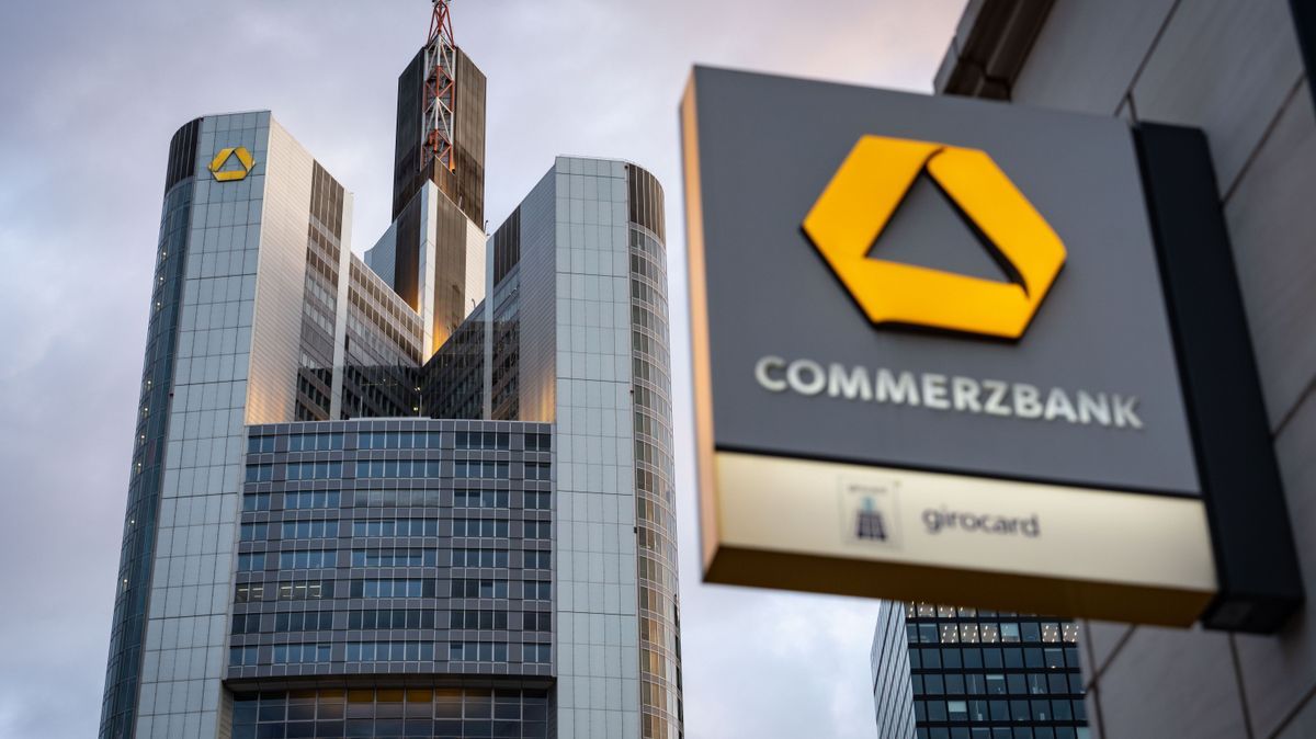 Die Zentrale der Commerzbank in Frankfurt am Main.