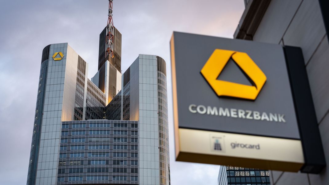 Die Zentrale der Commerzbank in Frankfurt am Main.