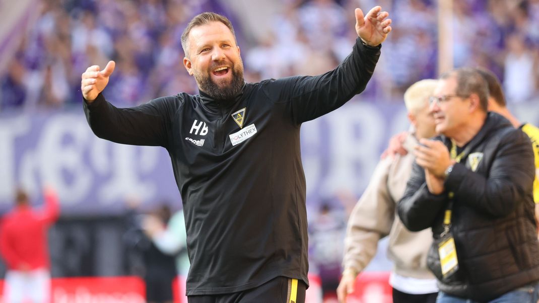 Alemannia Aachens Trainer Heiner Backhaus