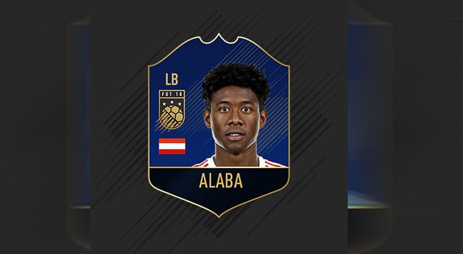 
                <strong>David Alaba </strong><br>
                Abwehr: David Alaba (FC Bayern München)
              