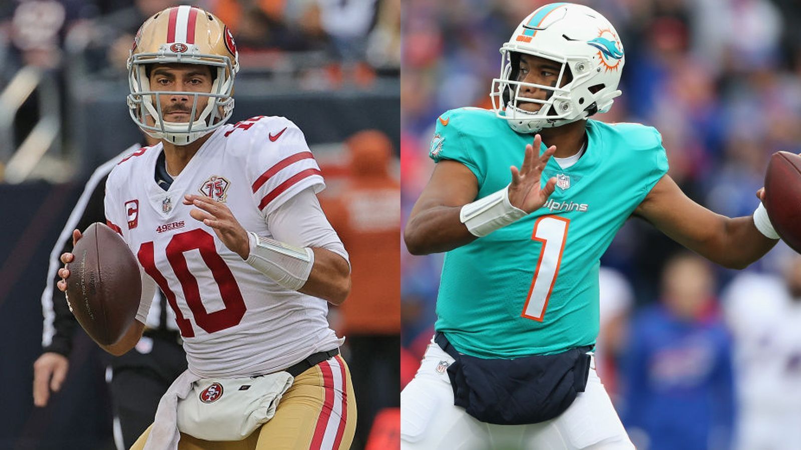 
                <strong>Ein großer Trade für Garoppolo oder Tagovailoa?</strong><br>
                Bis zur Deadline am 2. November wäre auch ein Trade möglich, um die Position des Quarterbacks neu zu besetzen. Ein möglicher Kandidat wäre Jimmy Garoppolo von den San Francisco 49ers, weil die Franchise in Trey Lance bereits dessen Nachfolger verpflichtet hat. Auch die strauchelnden Miami Dophins (7 Niederlagen in Folge) könnten sich gesprächsbereit zeigen, sollte ein Angebot für ihren Quarterback Tua Tagovailoa vorliegen. Eines ist jedenfalls sicher: Sollte Winston wirklich schwer verletzt sein, gäbe es im Front Office der Saints einiges zu besprechen.  
              