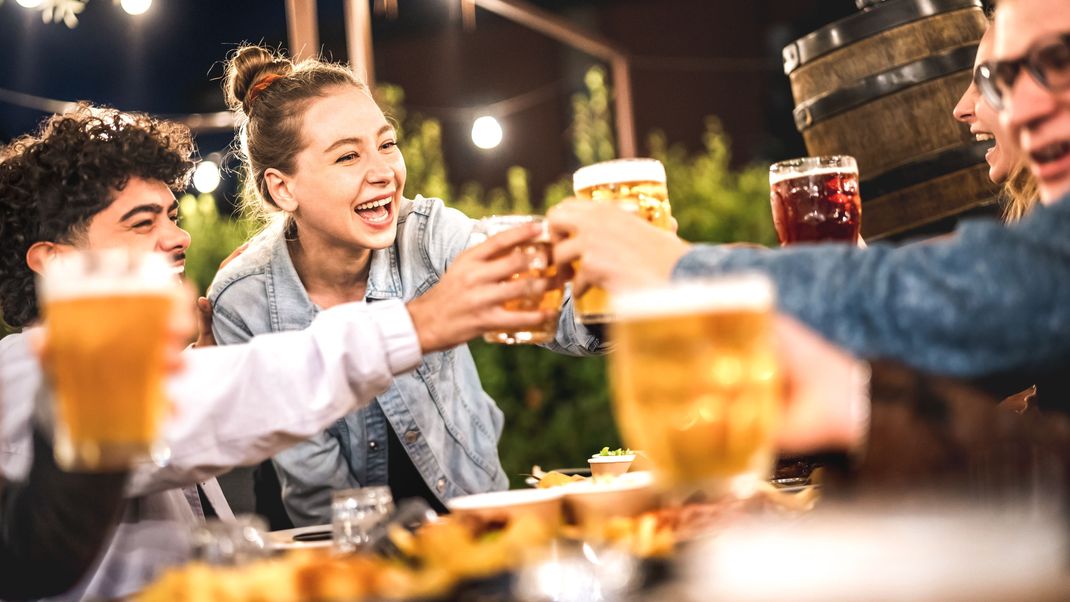 Auf Bier zum Trinken musst du natürlich trotzdem nicht verzichten.