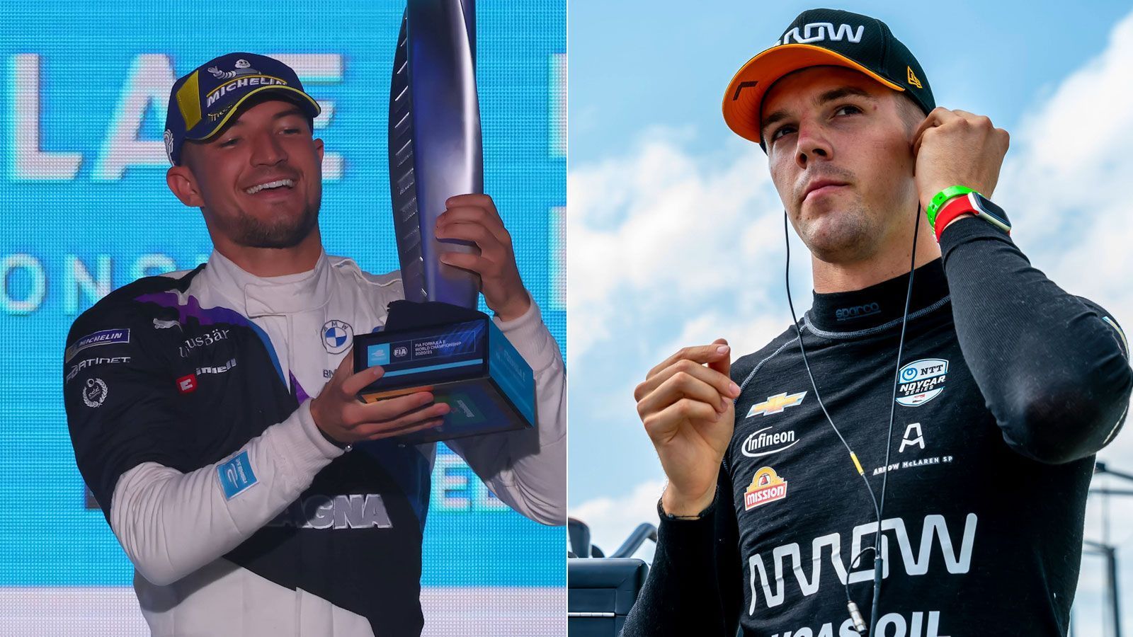 
                <strong>Avalanche Andretti Formula E</strong><br>
                Jake Dennis (l.) und Oliver Askew
              