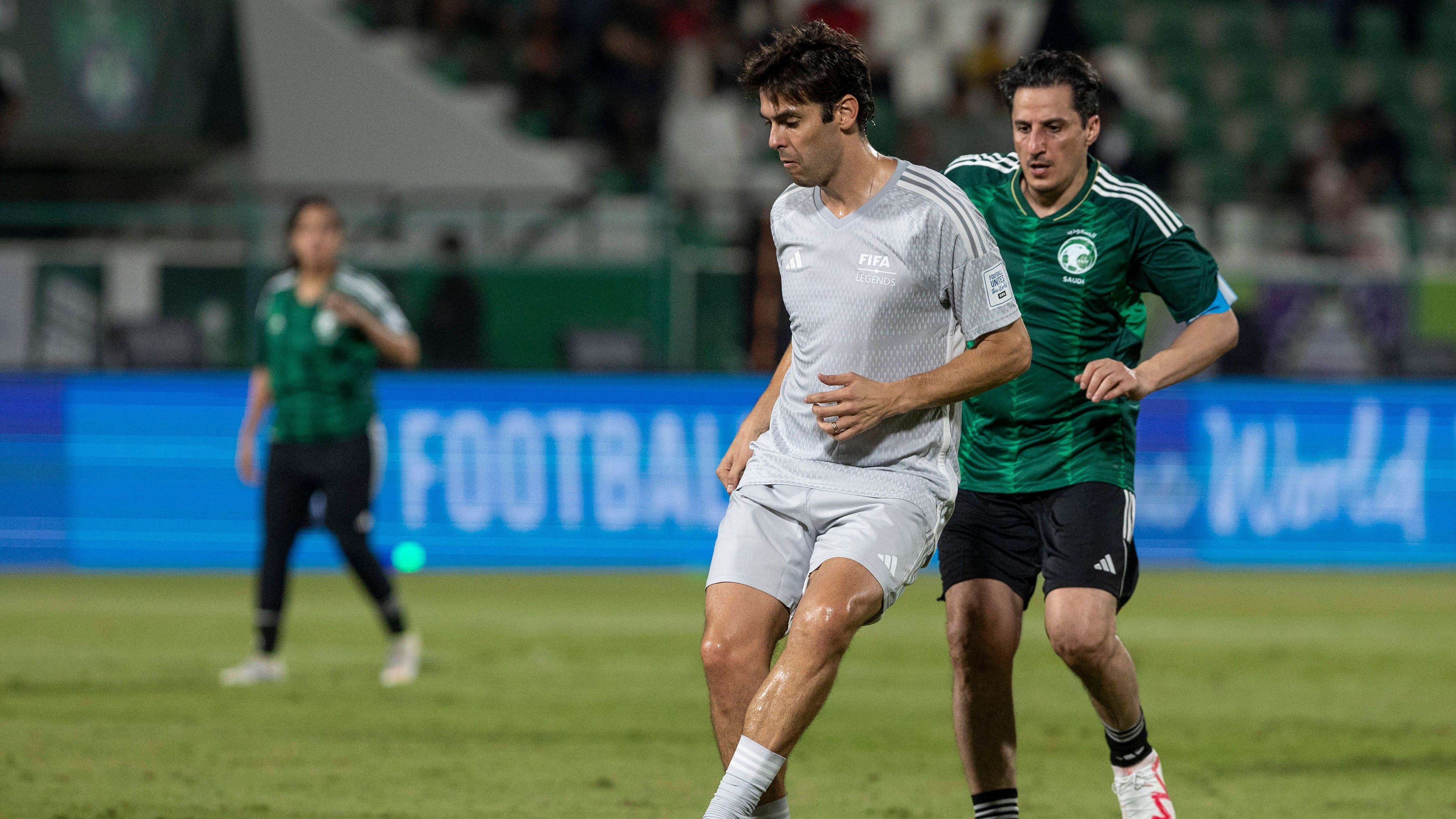 <strong>Brasilien: Kaka</strong><br>Alter: 41 Jahre<br>Position: Offensives Mittelfeld<br>Klubs: u.a. Real Madrid, AC Mailand, Orlando City SC, FC Sao Paulo