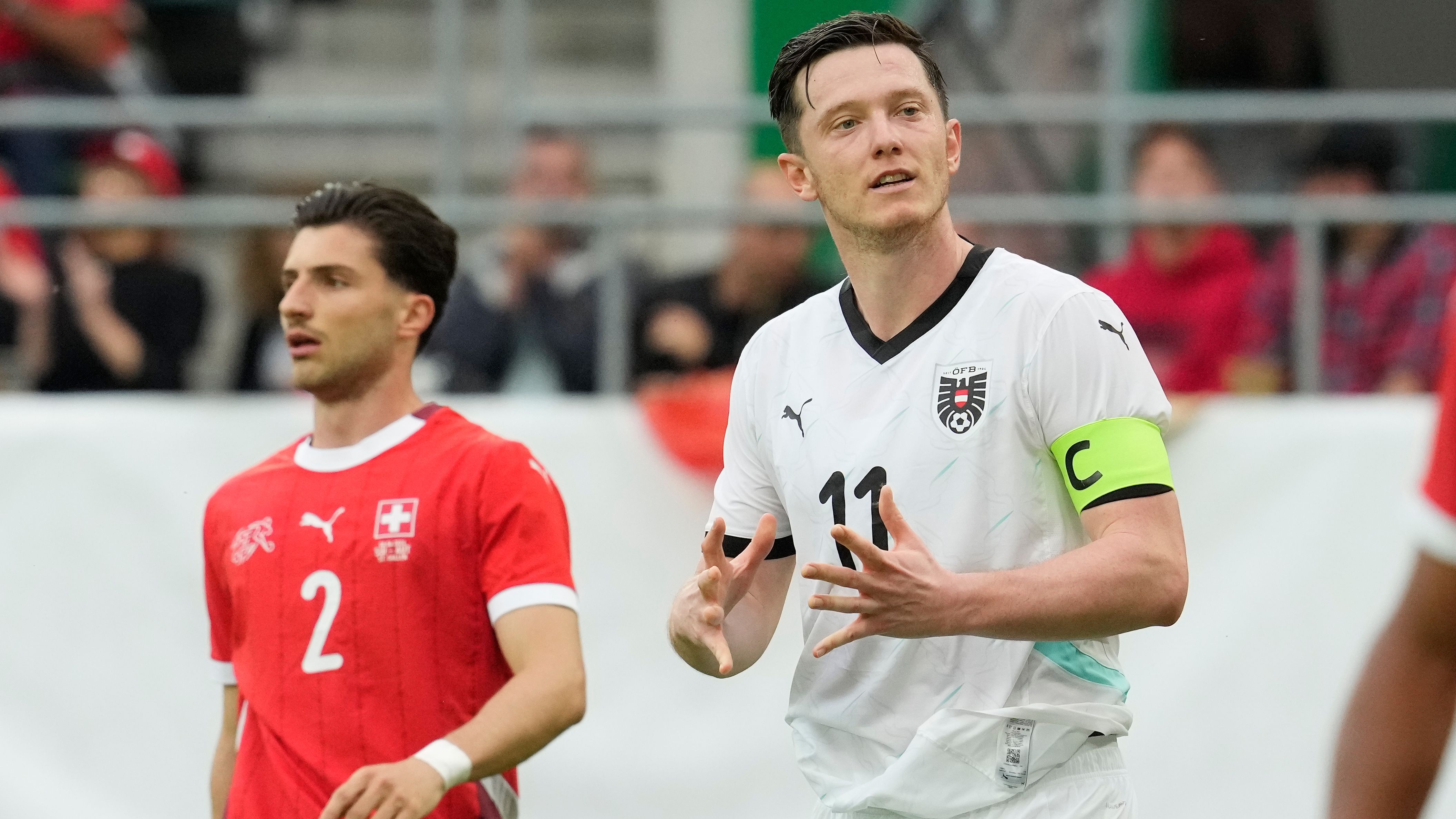 <strong>Bundesliga: Sport-Club Freiburg (4 Spieler)<br></strong>- Michael Gregoritsch, Philipp Lienhart (beide Österreich)<br>- Attila Szalai, Roland Sallai (beide Ungarn)