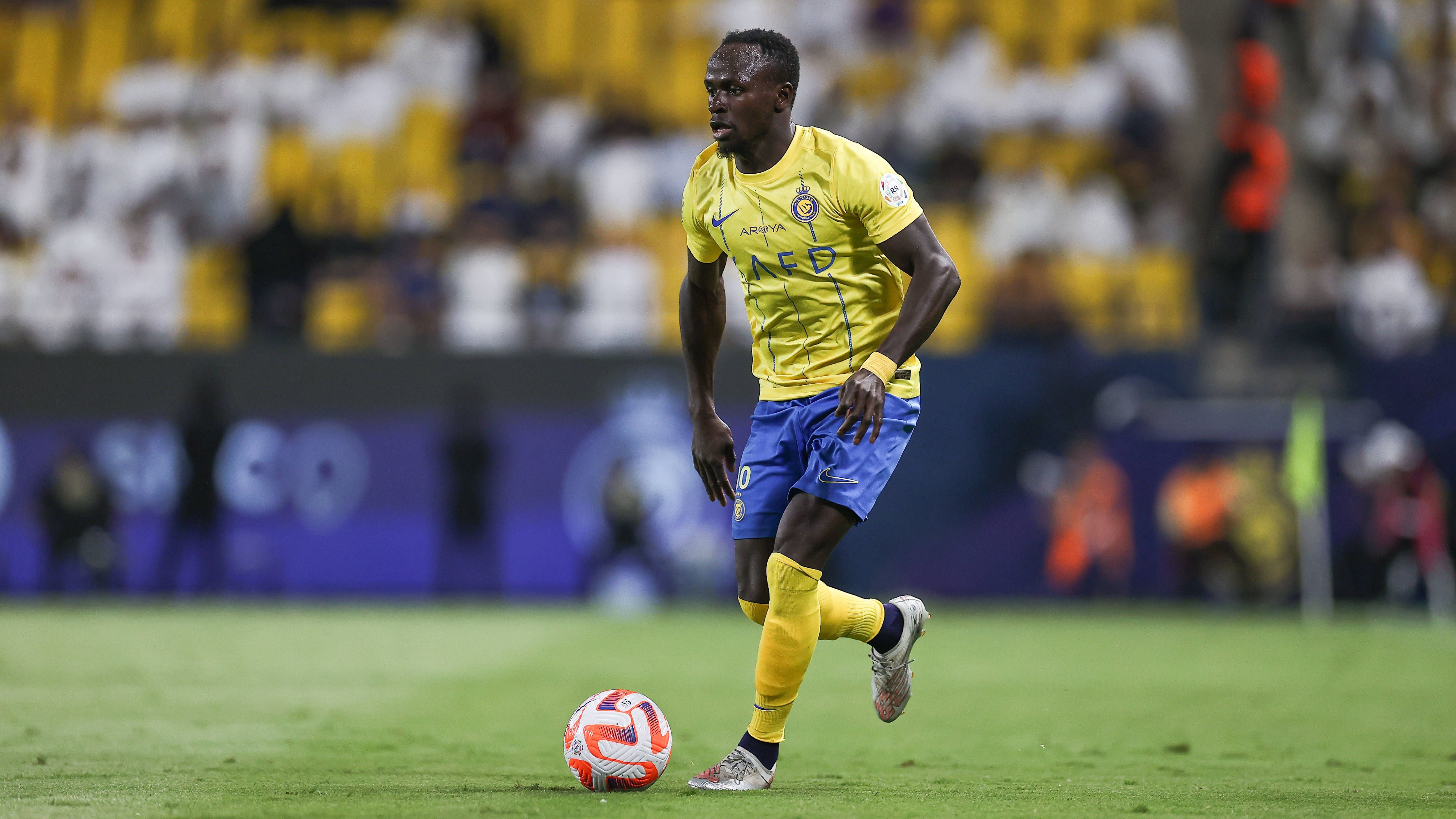 <strong>Platz 8: Sadio Mane (Al Nassr)</strong><br> Gesamt-Einnahmen 2023: 52 Millionen US-Dollar<br>Gehalt: 48 Millionen US-Dollar<br>Sponsoring-Einnahmen: 4 Millionen US-Dollar