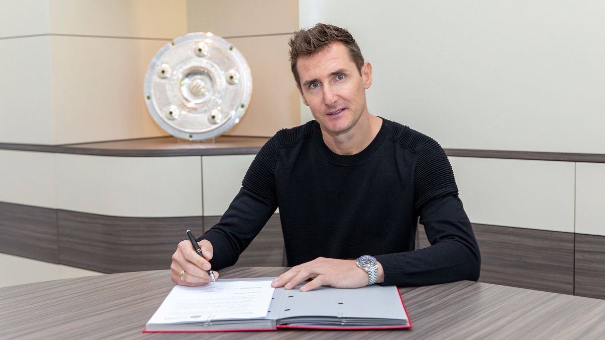 Miroslav Klose wird Assistenztrainer bei Bayern München