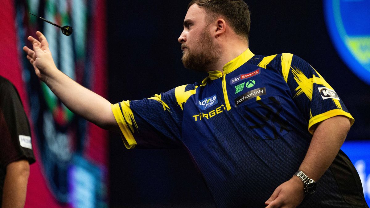 12th October 2025; Mattioli Arena, Leicester Leicestershire, England; 2025 PDC Boyle Sports World Grand Prix Darts Final Night; Luke Littler in action on the oche for his Boyle Sports World Grand P...
