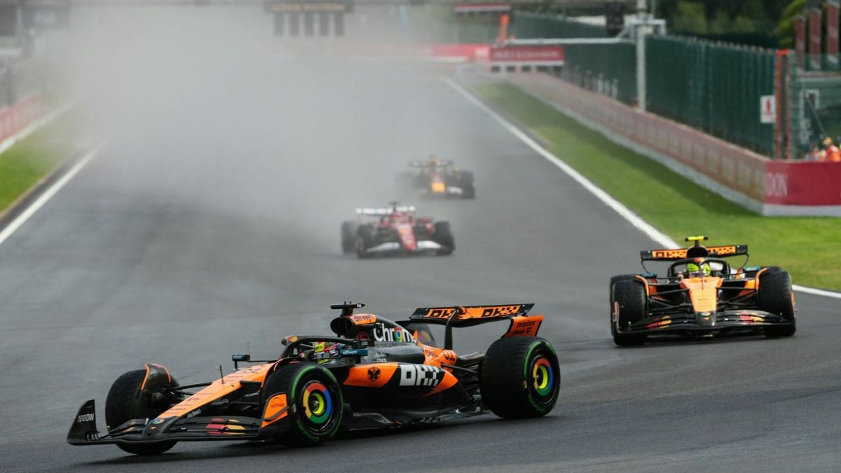 Oscar Piastri kämpfte sich an Lando Norris vorbei
