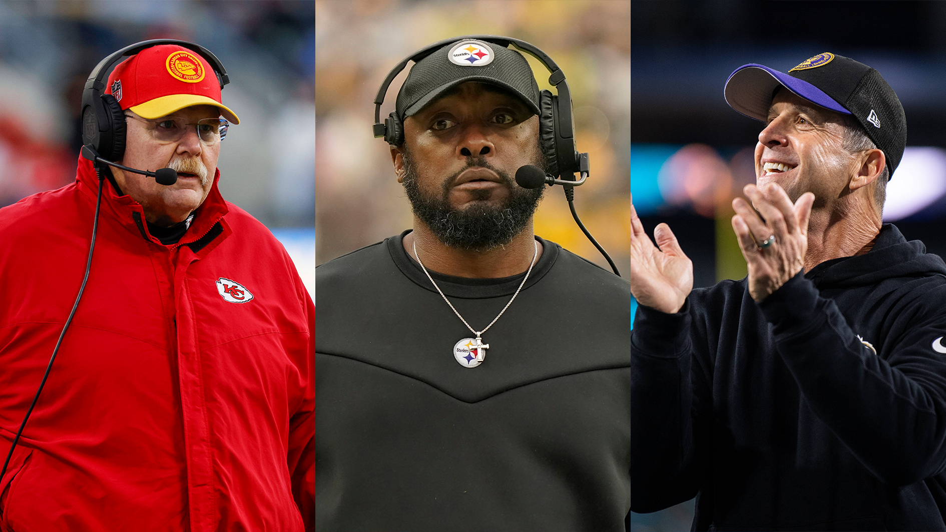 <strong>Tomlin bleibt länger: Amtszeiten der Head Coaches</strong><br>Die Pittsburgh Steelers haben mit Mike Tomlin und damit auch mit einem der Dienstältesten Headcoaches der NFL verlängert.&nbsp;&nbsp;<em><strong>ran</strong></em> blickt auf die Amtsdauer der aktiven NFL-Cheftrainer. (Stand: 11. Juni 2024)