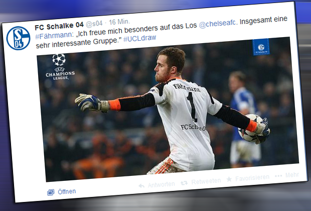 
                <strong>Ralf Fährmann (FC Schalke 04)</strong><br>
                "Ich freue mich besonders auf das Los gegen Chelsea. Insgesamt eine sehr interessante Gruppe."
              