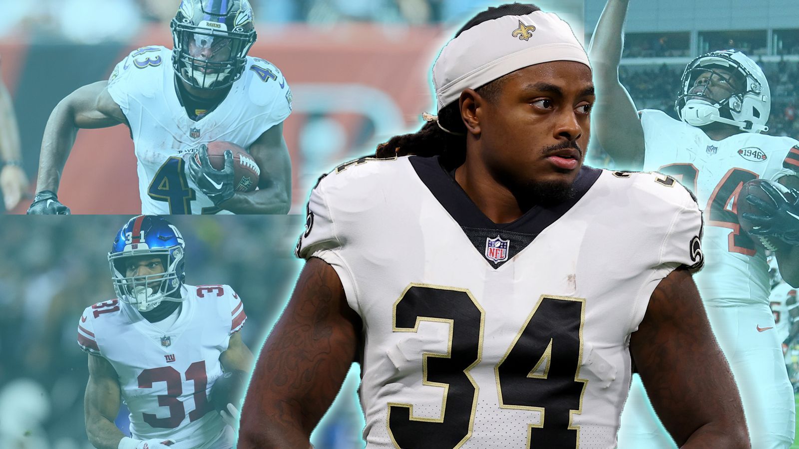 <strong>NFL 2023: Backup-Running-Backs plötzlich im Rampenlicht</strong><br>Wir stehen vor NFL Week 3 und haben bereits ein ordentliches Lazarett auf der Position des Running Backs. Viele Teams müssen frühzeitig auf ihre Ersatzspieler setzen. Wir stellen sie Euch vor.
