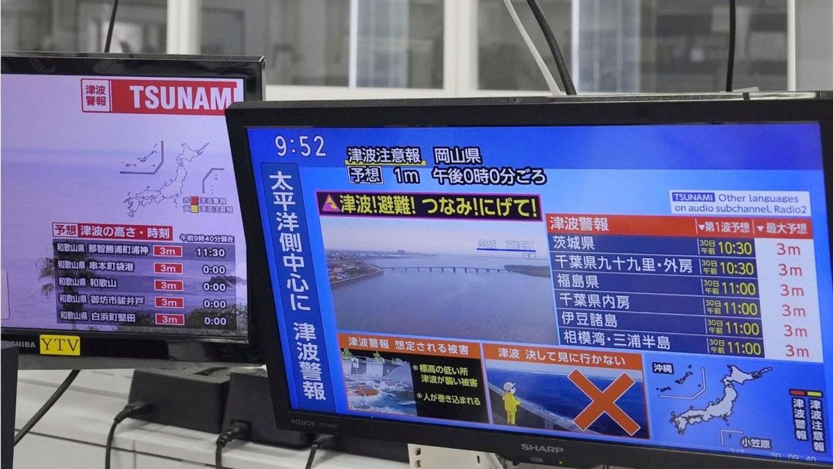 Tsunami-Alarm nach Erdbeben in Russland