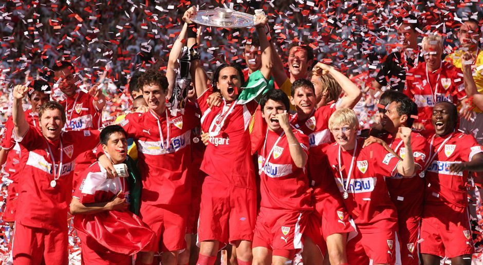 
                <strong>VfB Stuttgart - 11 Jahre</strong><br>
                Letzte Meisterschaft: 2006 / 2007
              