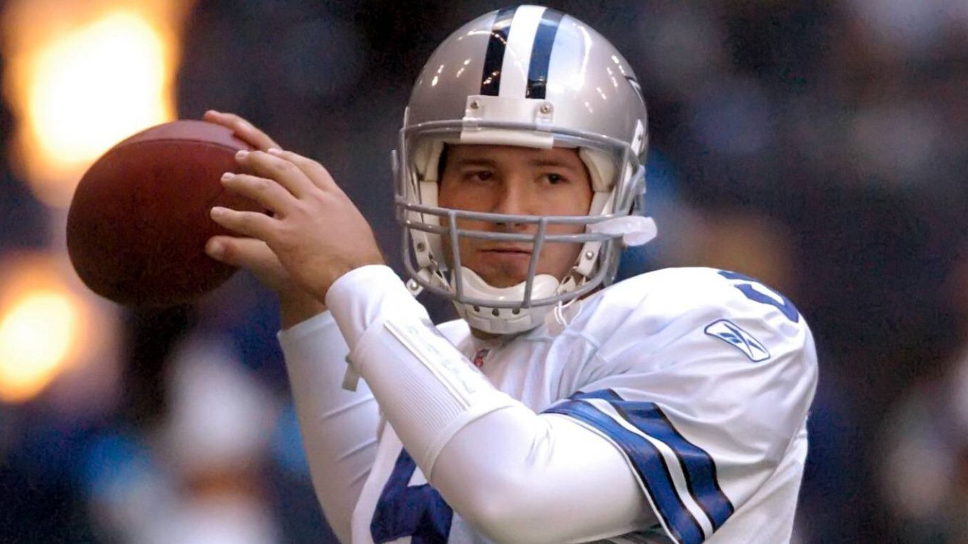 
                <strong>Tony Romo, Rookie-Jahr 2003 bei den Dallas Cowboys</strong><br>
                Tony Romo etablierte sich als einer der besten Quarterbacks der Cowboys und hält zahlreiche Franchise-Rekorde - etwa Passing Yards und Passing Touchdowns.Seine Stationen: Dallas Cowboys (2003 bis 2016)
              