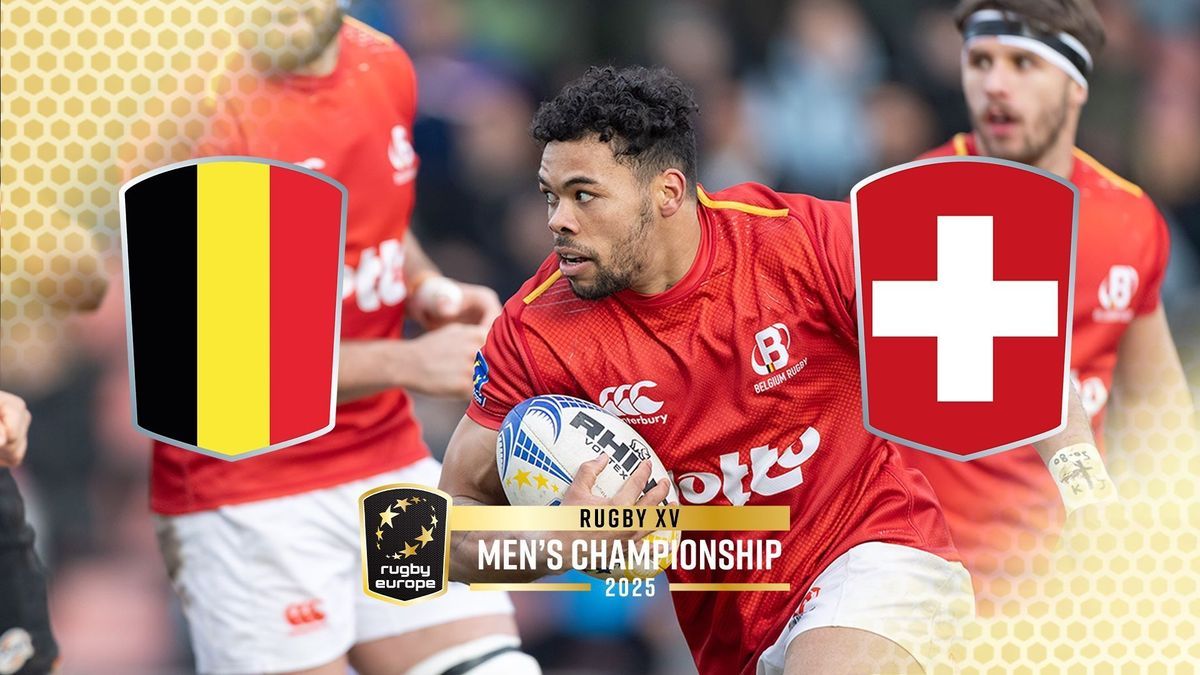 Rugby Europe Championship 2025: Belgien - Schweiz