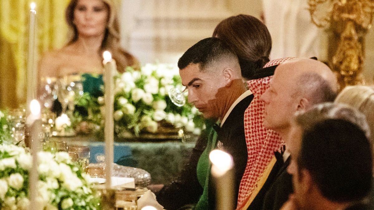 Cristiano Ronaldo im Weißen Haus