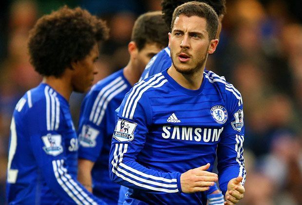 
                <strong>Mittelfeld - Eden Hazard</strong><br>
                Verein: FC Chelsea / Liga: Premier League
              