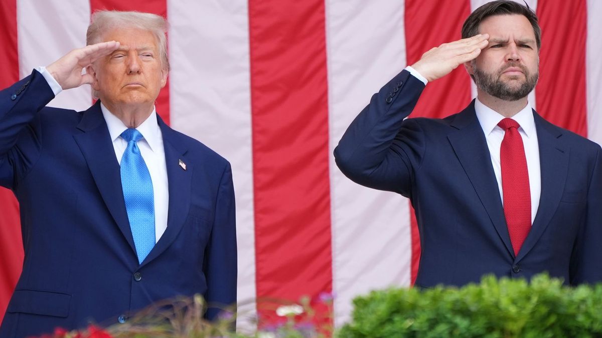 US-Präsident Donald Trump und Vizepräsident JD Vance