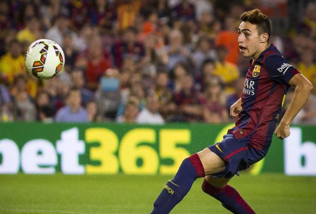 
                <strong>Munir El Haddadi: Das neue Barca-Juwel</strong><br>
                Und auch in der zweiten Mannschaft der Katalanen deutet der Youngster sein Potential an. Vier Tore und zwei Assists stehen in der Saison 2013/14 in elf Spielen zu Buche.
              