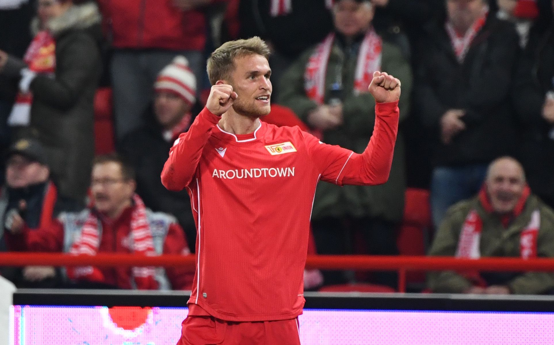 
                <strong>Union Berlin </strong><br>
                Bundesliga-Rekordtorschütze: Sebastian Andersson (Foto) - Bundesliga-Tore: 12 - Vereins-Rekordtorschütze: Jacek Mencel - Pflichtspiel-Tore: 66
              