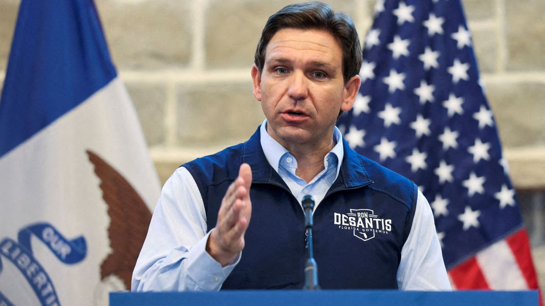 Ron DeSantis kann sich nicht vorstellen, Vize von Trump zu werden.