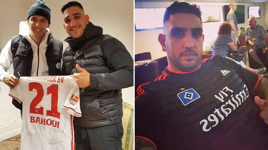 <strong>Milonair: Hamburger SV</strong><br>Unschwer zu erkennen, dass der Iraner Fan des Hamburger SV ist. Laut "Hiphop.de" hat er sich sogar die HSV-Raute tätowieren lassen. "Der HSV ist mein Verein! Weil ich ein Hamburger Junge bin." ezrählte der Rapper im Interview mit "VICE". Milonair gründete in Hamburg sogar seinen eigenen Fußball-Verein, den "Milonairs Club".