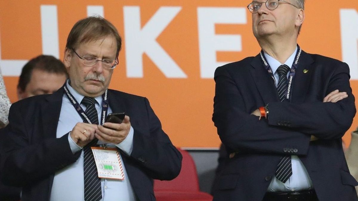 Rainer Koch (l.) sucht einen Nachfolger für Grindel