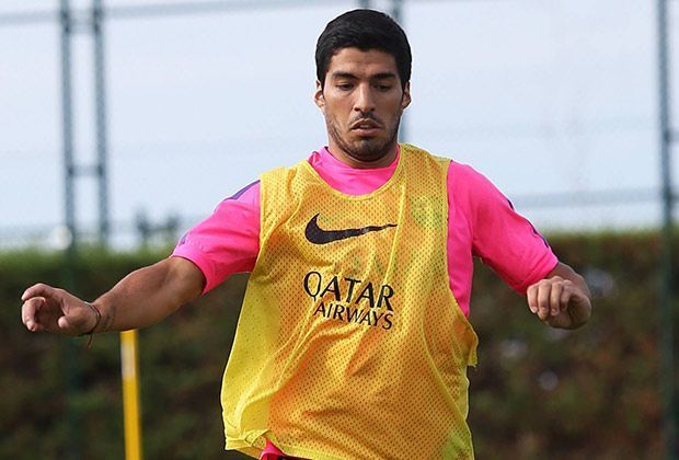 
                <strong>Erstes Suarez-Training in Barcelona</strong><br>
                Von der ersten Einheit gibt es zumindest nur Positives zu vermelden. Suarez fügt sich gut in die Mannschaft ein.
              