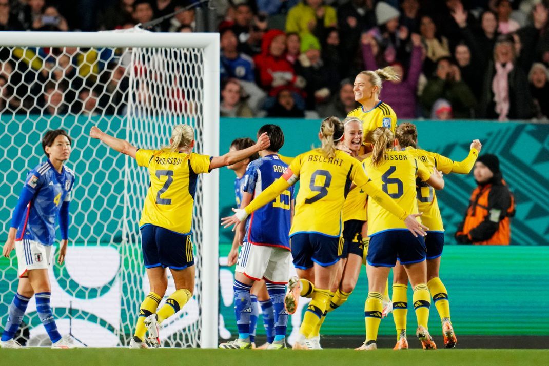 Schweden zieht ins WM-Halbfinale ein.