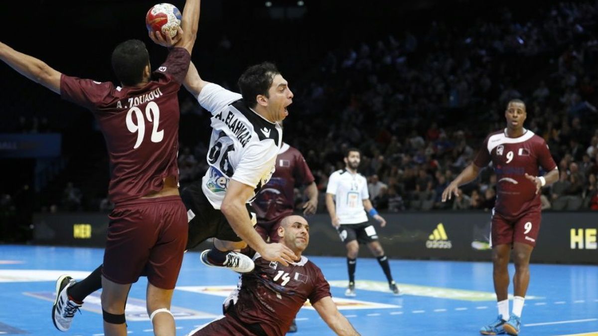 In einem umkämpften Spiel verliert Katar gegen Ägypten