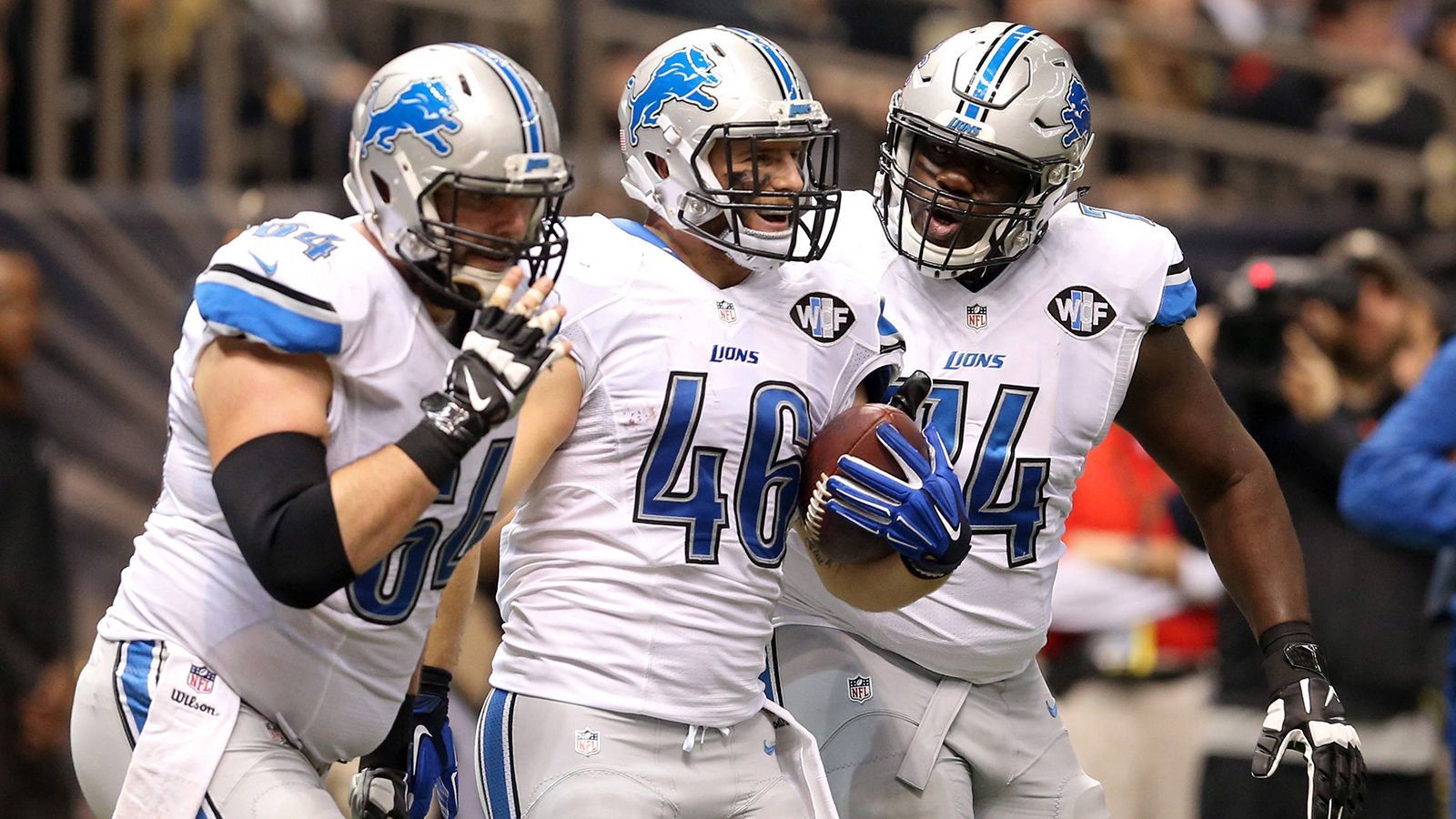 
                <strong>Platz 21: Detroit Lions </strong><br>
                &#x2022; 765 Touchdowns<br>
              