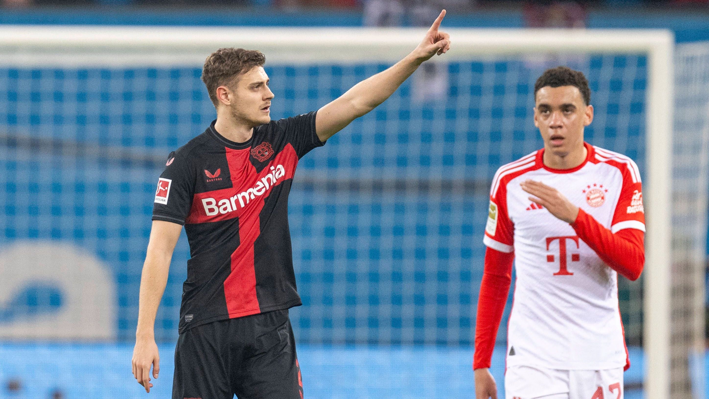 <strong>Josip Stanisic (Bayer Leverkusen)</strong><br>Lässt auf seiner Seite wenig anbrennen. Lauert stark bei seinem Treffer zum 1:0 und entscheidet sich im Anschluss dazu, gegen seinen Ex-Klub nicht zu jubeln. Tritt auch in Halbzeit zwei souverän am Ball auf. Bedient nach einem starken Solo Frimpong kurz vor dem Ende in bester Position.&nbsp;<strong><em>ran</em></strong><strong>-Note: 1</strong>