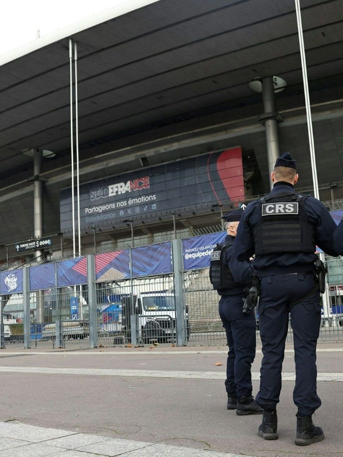 Die Polizei führte Festnahmen durch