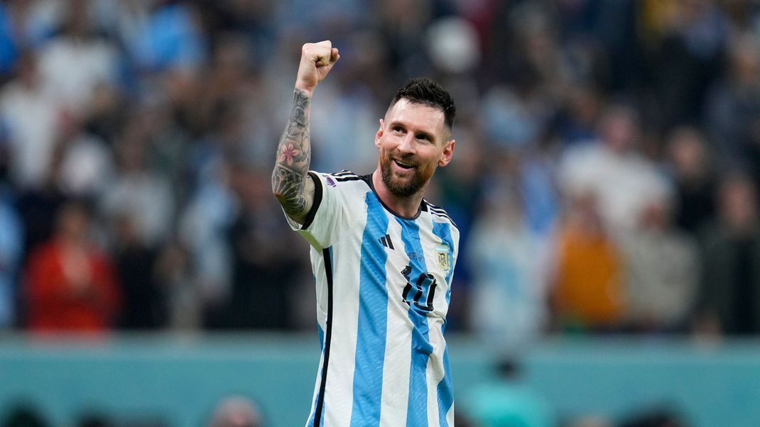 Lionel Messi führt Argentinien ins WM-Finale. 