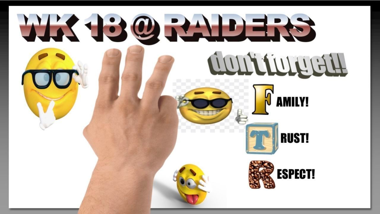 
                <strong>Week 18: @Las Vegas Raiders</strong><br>
                Zum Saisonabschluss geht es gegen die Las Vegas Raiders.
              