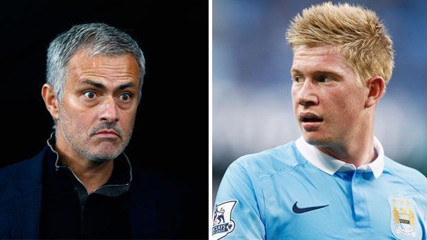 
                <strong>Mourinho vs. DeBruyne</strong><br>
                Mourinho vs. DeBruyne: Als Youngster wechselte Kevin DeBruyne von Genk zum FC Chelsea. Mit Trainer Mourinho kam der Belgier aber überhaupt nicht zurecht. "The Special One" behauptete, DeBruyne würde zu wenig trainieren, ließ ihn auf der Bank versauern. Gedemütigt floh der Mittelfeldstar 2014 zum VfL Wolfsburg und startete durch.
              