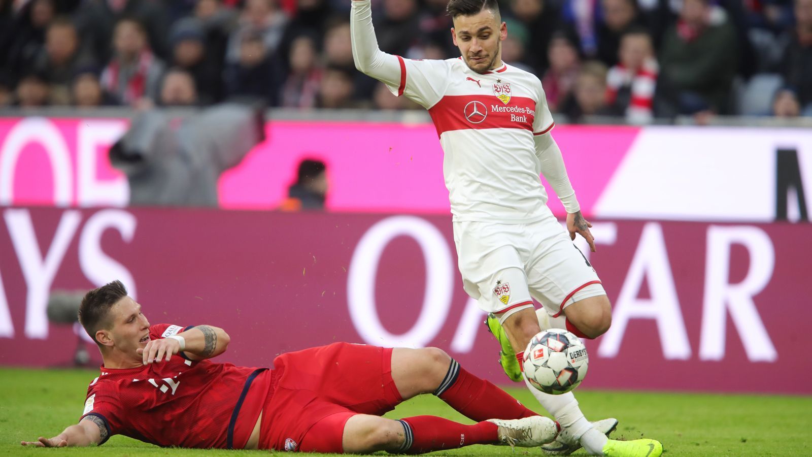 
                <strong>Platz 7 - Niklas Süle (FC Bayern München)</strong><br>
                Zweikampf-Quote: 65,75 ProzentBestrittene Zweikämpfe: 362Saison-Einsätze: 31
              