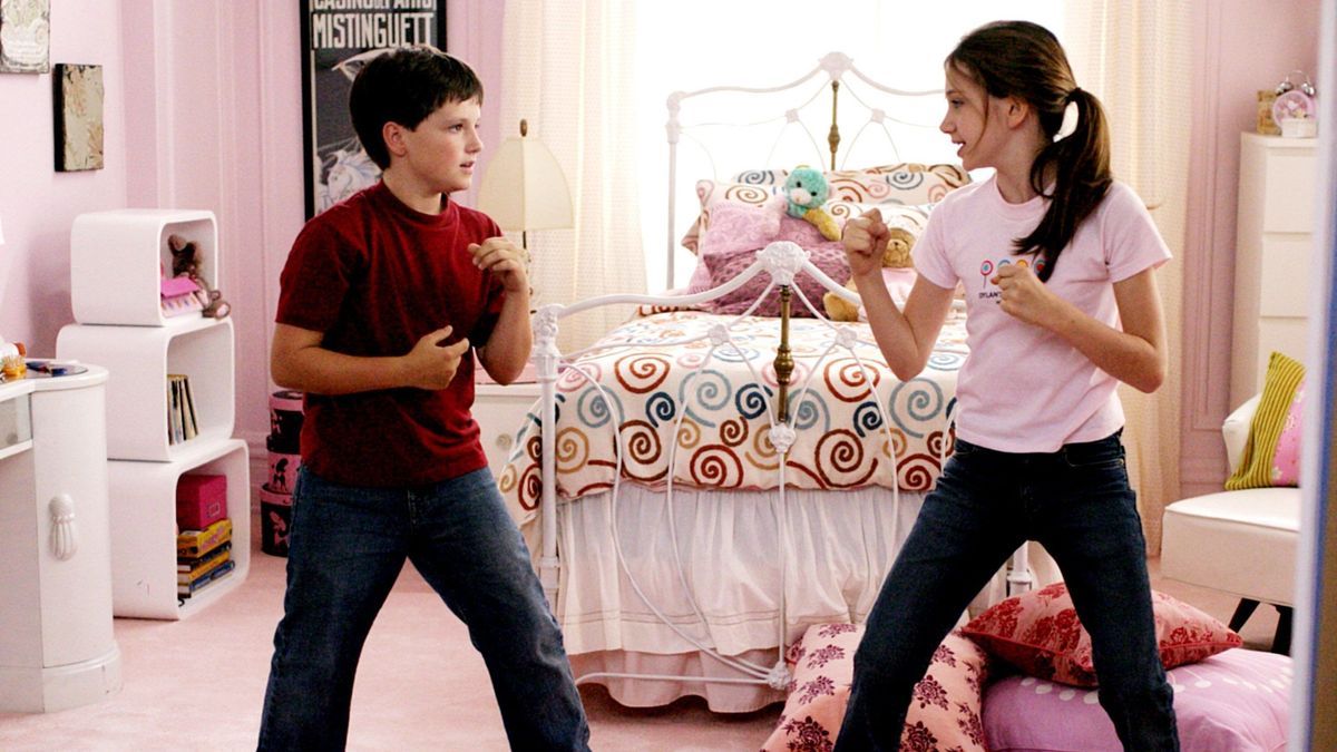 Josh Hutcherson und Charlie Ray im Film "Little Manhattan" (2005).