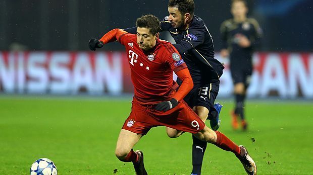 
                <strong>Robert Lewandowski</strong><br>
                Robert Lewandowski: Schoss die Bayern mit seinen beiden Toren in der 60. und 63. Minute zum Sieg. Zuvor hatte der Stürmer lange mit Dinamos Sechserkette zu kämpfen. Holte sich vor allem in den ersten 45 Minuten oftmals die Bälle aus dem Mittelfeld. ran-Note: 2
              