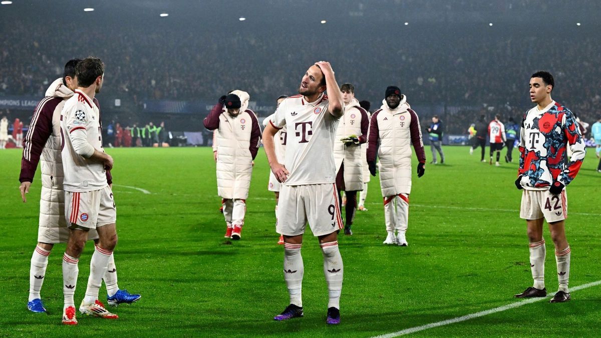 Bedröppelte Bayern-Stars müssen zittern