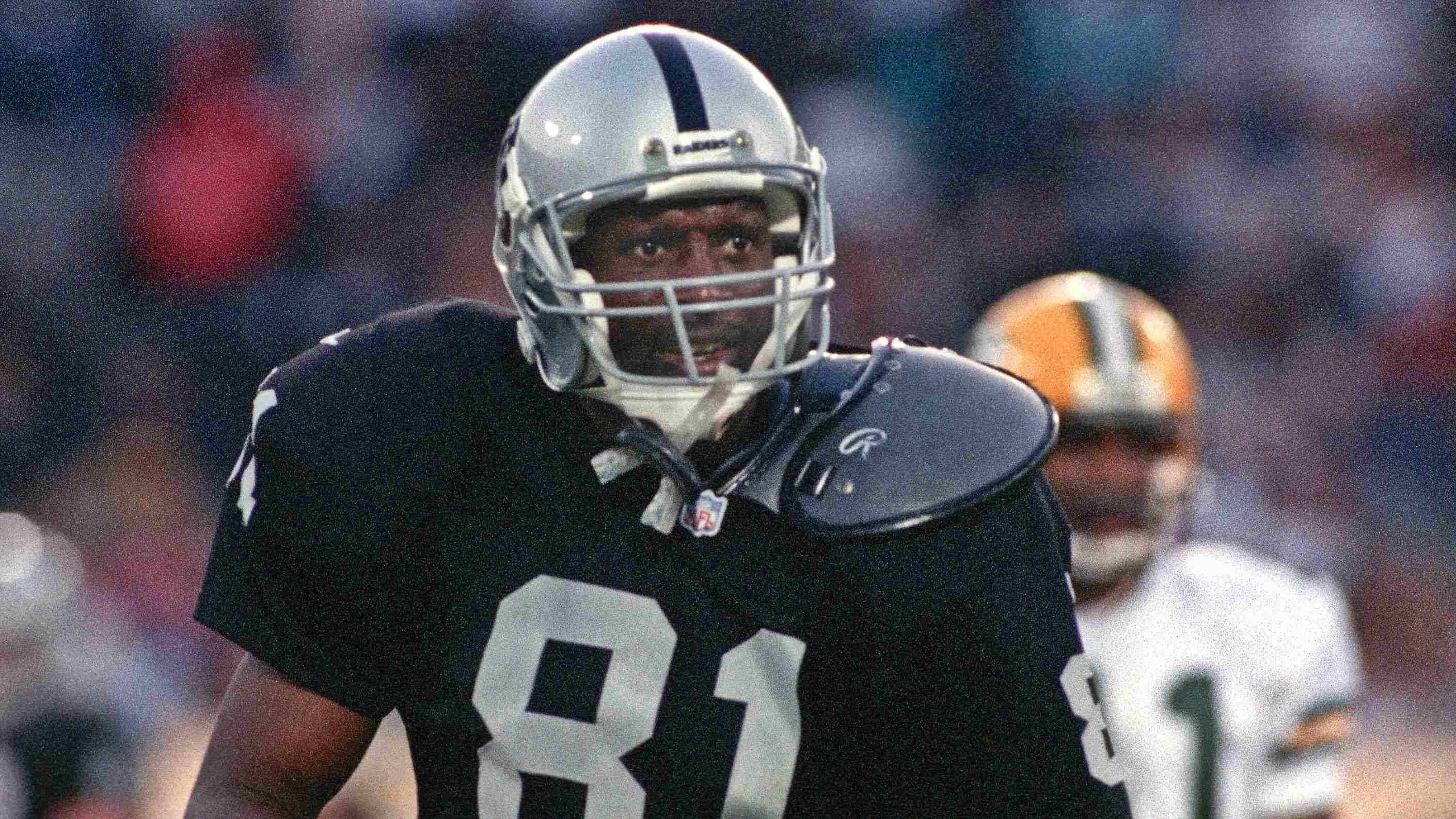
                <strong>Las Vegas Raiders: Tim Brown</strong><br>
                Erzielte Touchdowns: 104Position: Wide Receiver
              