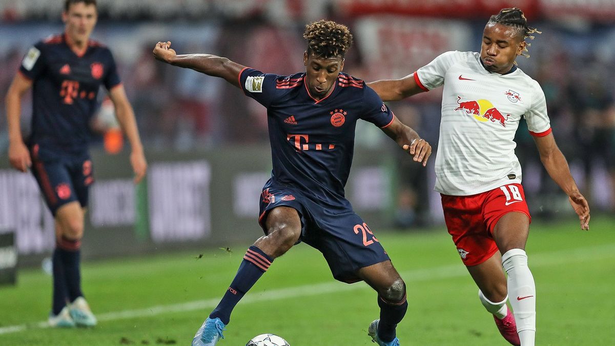 Christopher Nkunku (re., RB Leipzig/8 Länderspiele)