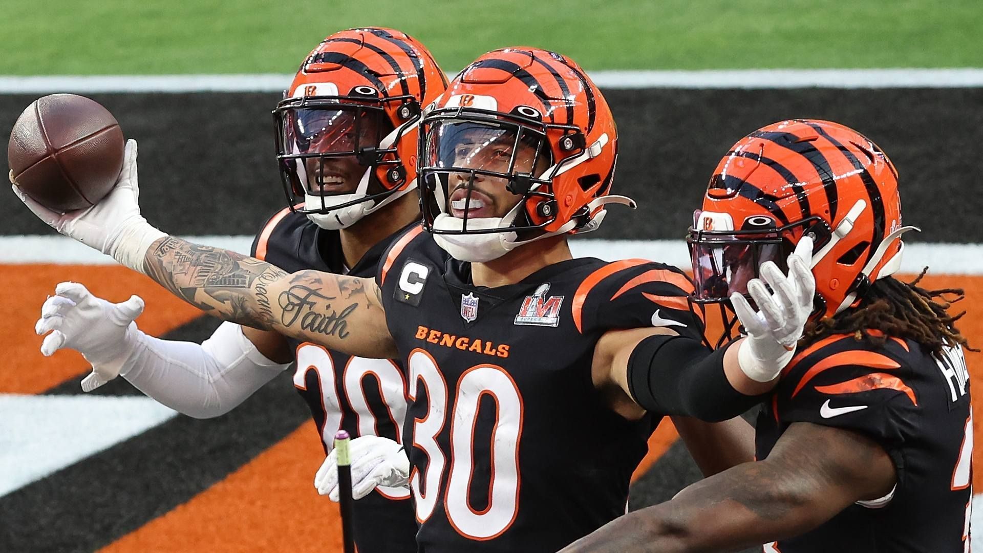 
                <strong>Safety</strong><br>
                2022: 12,9 Millionen US-Dollar - 2021: 11,1 Millionen US-Dollar - (Im Bild: Jessie Bates III von den Cincinnati Bengals)
              