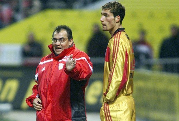 
                <strong>Felix Magath & Kevin Kuranyi</strong><br>
                Auf dem Betzenberg in der Saison 2001/2002
              