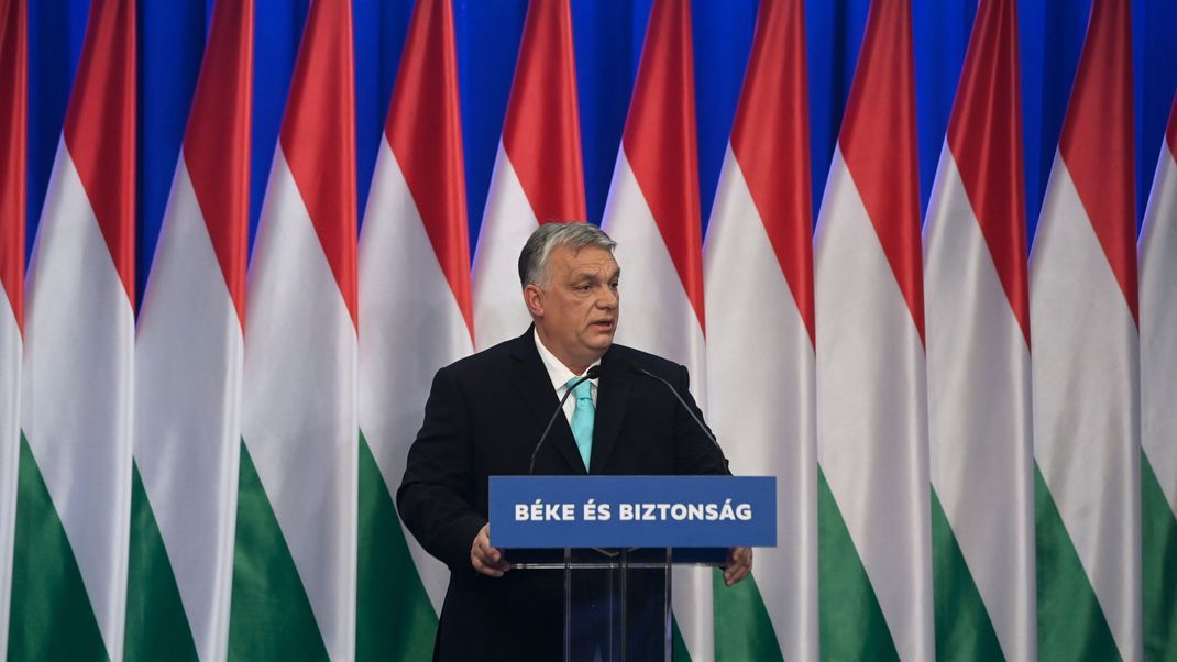 Viktor Orban hält seine jährliche "Rede zur Lage der Nation". 