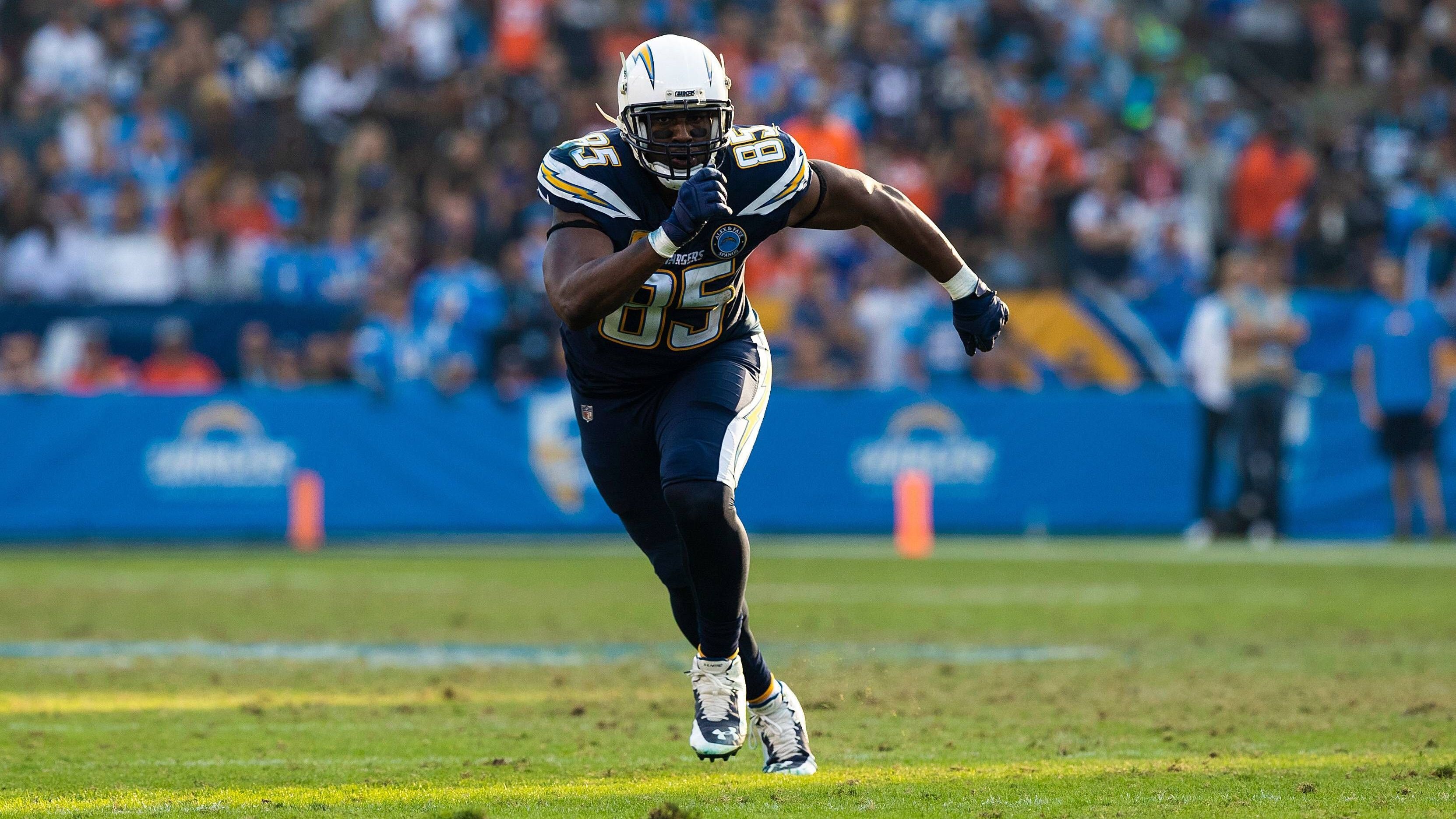 <strong>Antonio Gates</strong><br>Position: Tight End<br>Ex-Teams: San Diege/Los Angeles Chargers<br>Größte Erfolge: Pro Bowl (8), First-team All Pro (3), NFL 2000s All-Decade Team<br>Status: Erster Aufnahmeversuch