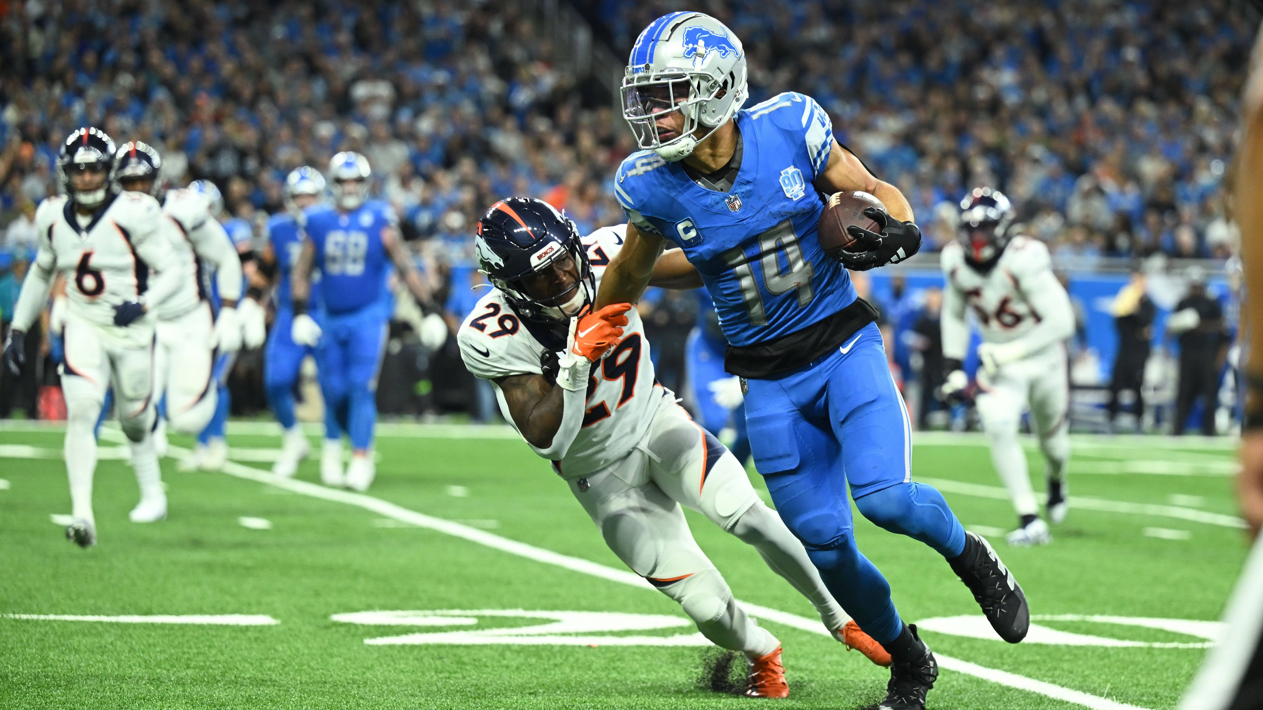 <strong>Detroit Lions (11-5)</strong> <br>Die Chancen, die Playoffs zu erreichen, liegen bei <strong>100 Prozent</strong>.