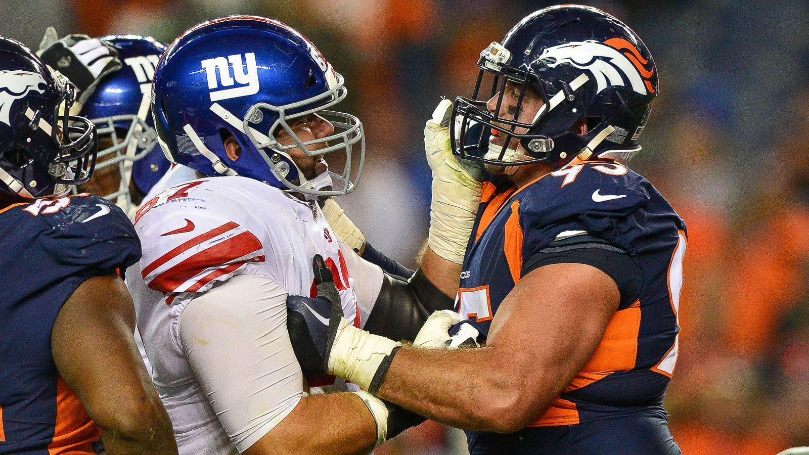 
                <strong>Denver Broncos at New York Giants</strong><br>
                &#x2022; Kickoff: Sonntag, 12. September 2021, 22:25 Uhr deutscher Zeit<br>
              